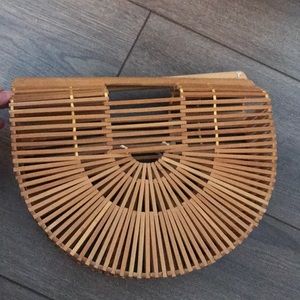 Retro Bamboo Purse